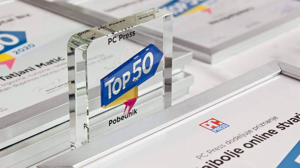 Uručene nagrade Top 50 najbolje online stvari za 2020. godinu